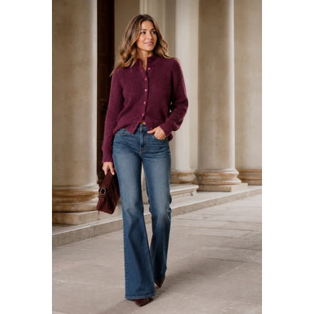 Belluna cardigan bordeaux