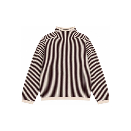 Edited pull bordeaux