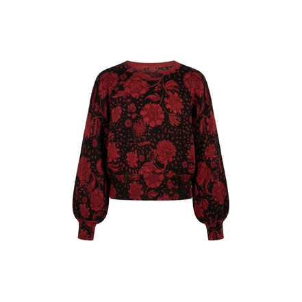 La Fee Maraboutee pull bordeaux