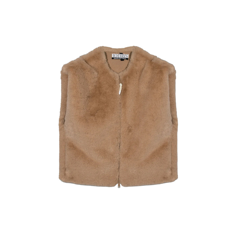 10 Days vest lightbrown 1