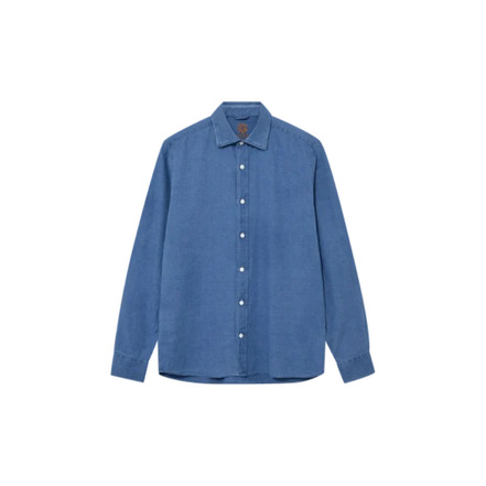 Mos Mosh hemd blauw