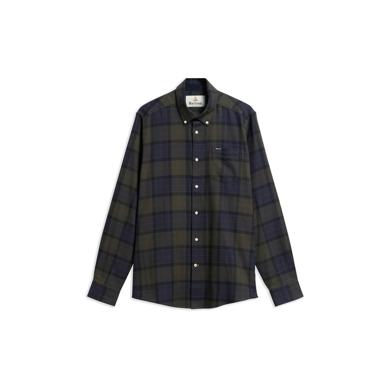 Barbour shirt green 1
