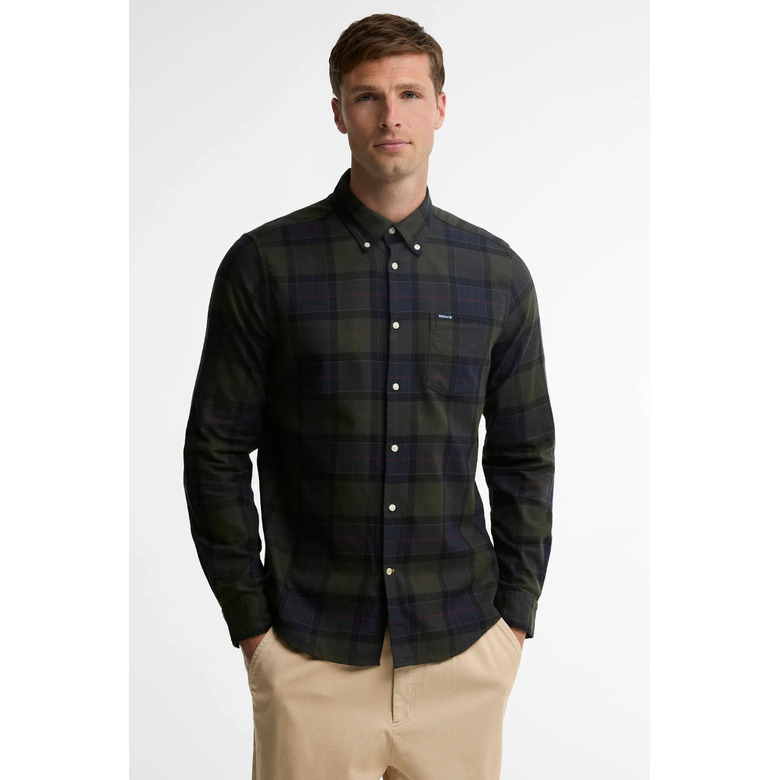 Barbour shirt green 2