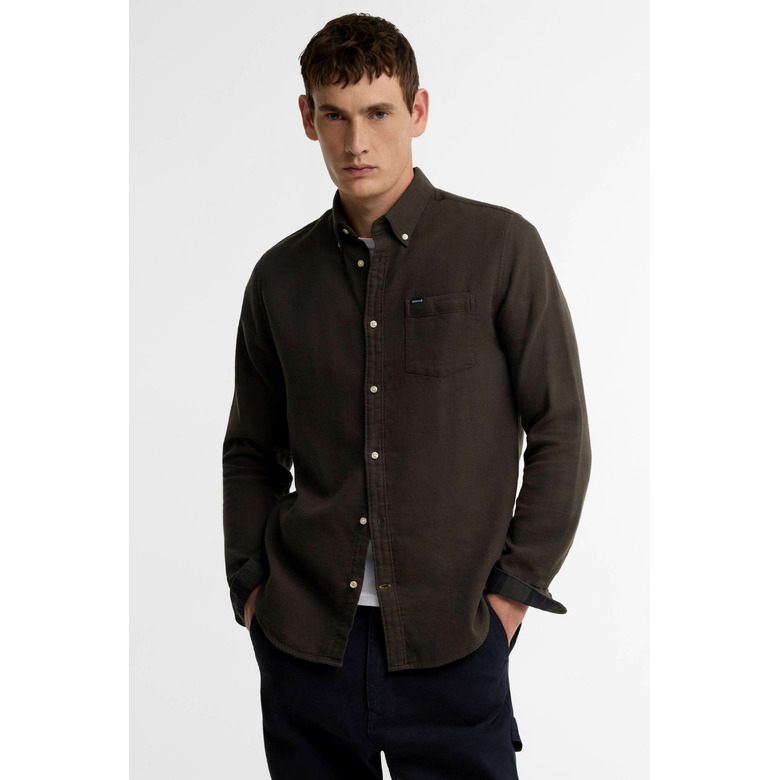 Barbour shirt green 2