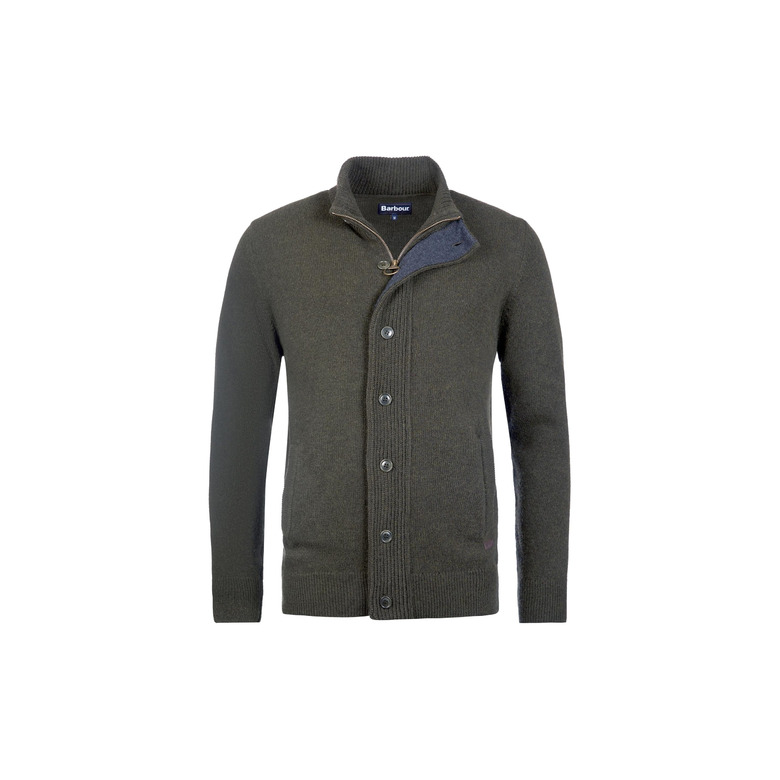 Barbour cardigan green 1