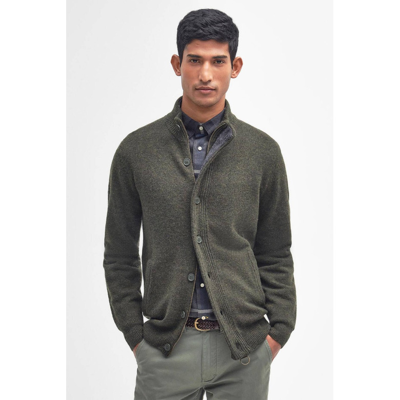 Barbour cardigan green 2
