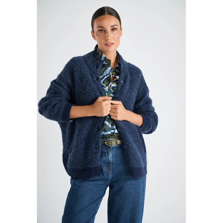 Marie Mero cardigan blauw 2