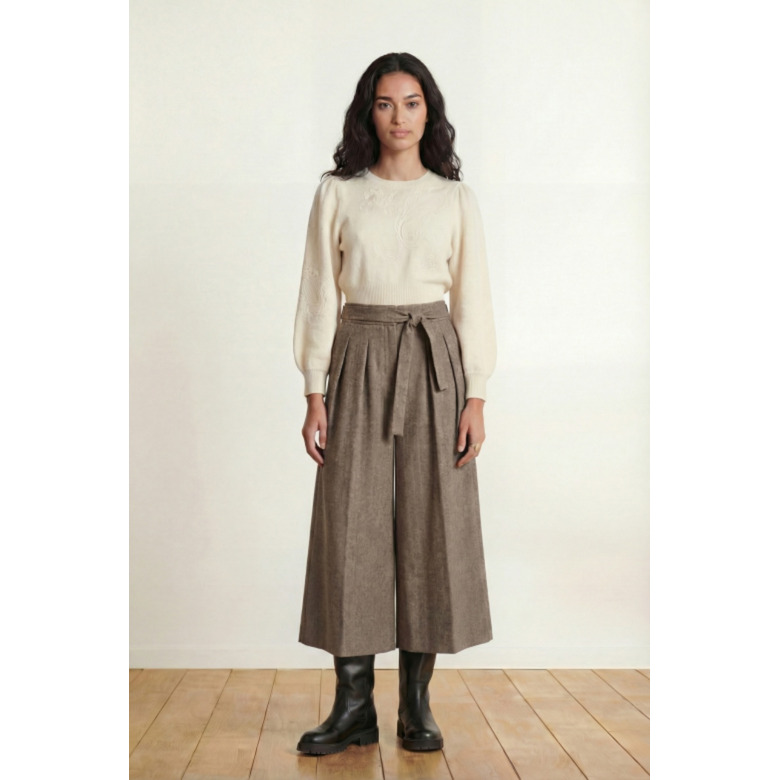 La Fee Maraboutee broek beige 2