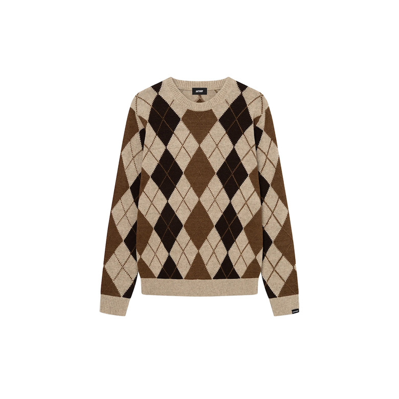 Antwrp sweater lightbrown 1