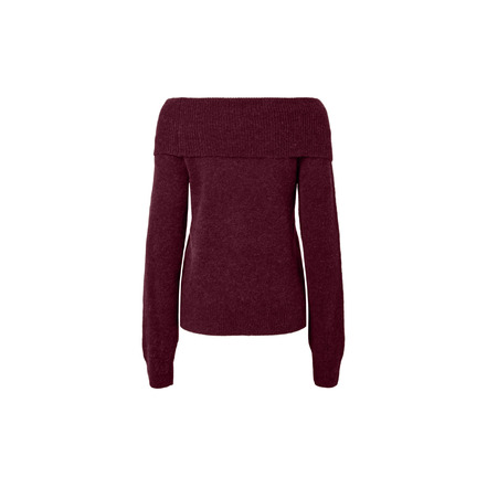 Y.a.s trui bordeaux