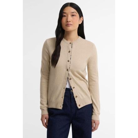 Barbour cardigan lightbrown
