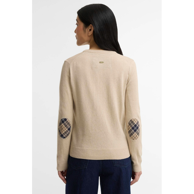 Barbour cardigan lightbrown 3
