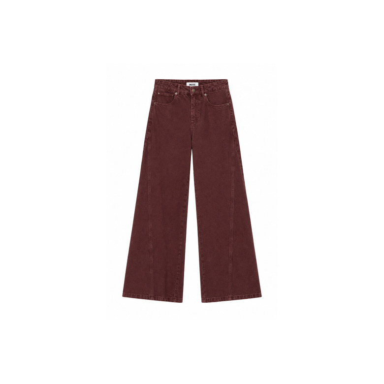 Indee trousers bordeaux 1