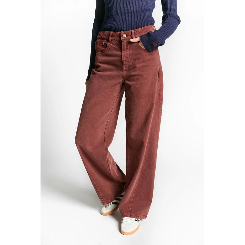 Indee trousers bordeaux 2