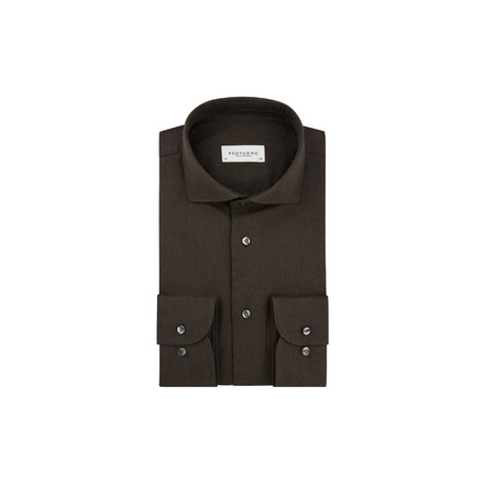 Profuomo shirt brown