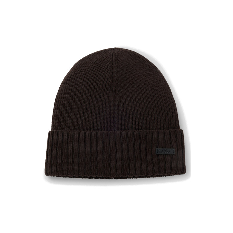 Boss bonnet brun 1