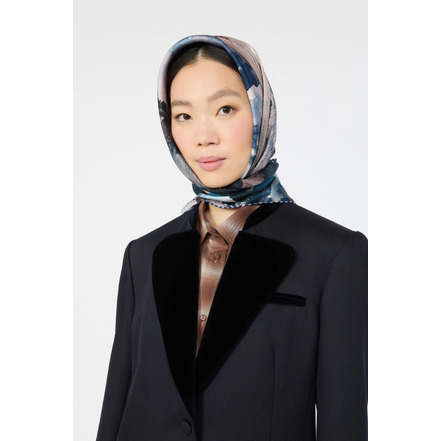 Weekend Max Mara sjaal blauw