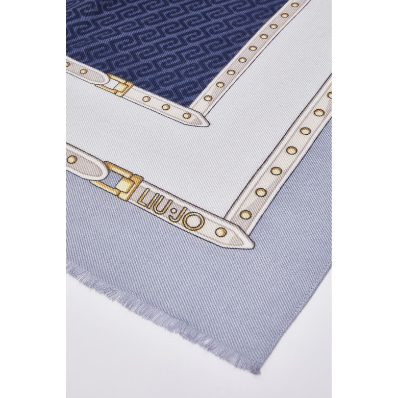 Liu Jo sjaal blauw 2