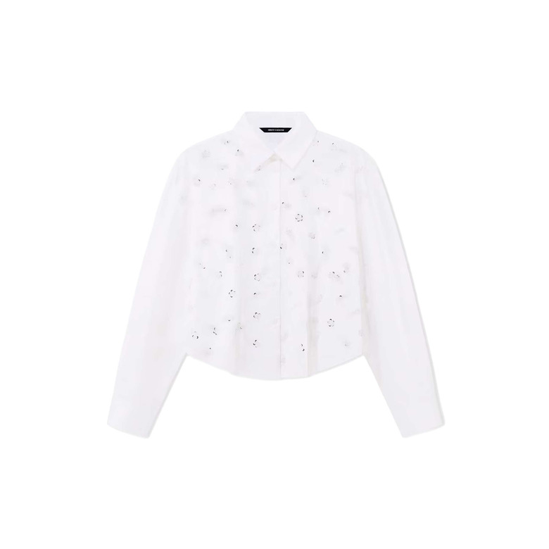 Armani Exchange blouse white 1