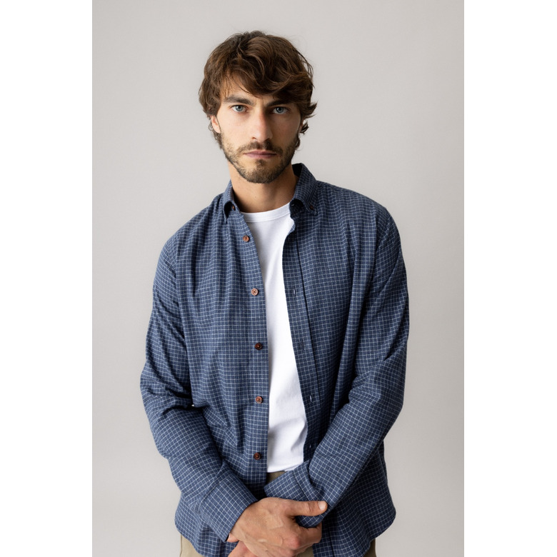 Mos Mosh shirt blue 2