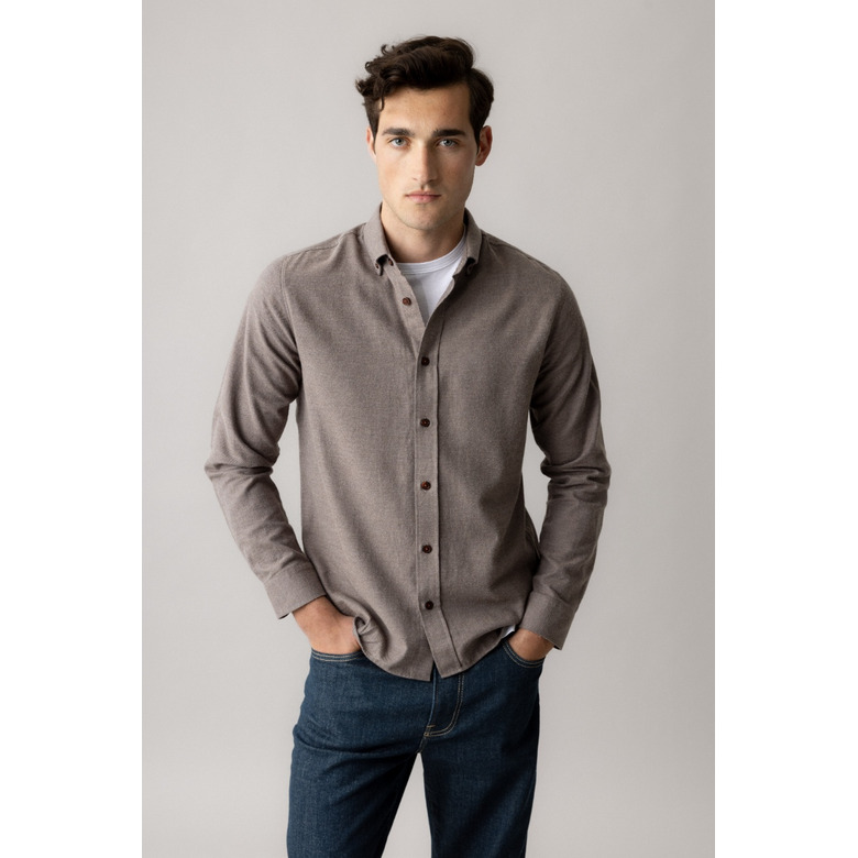 Mos Mosh shirt brown 2