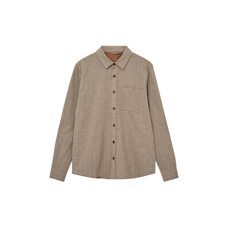 Mos Mosh shirt lightbrown 1
