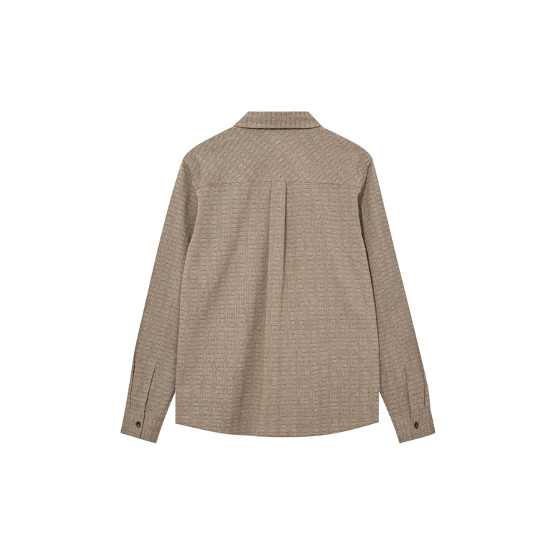 Mos Mosh shirt lightbrown 2
