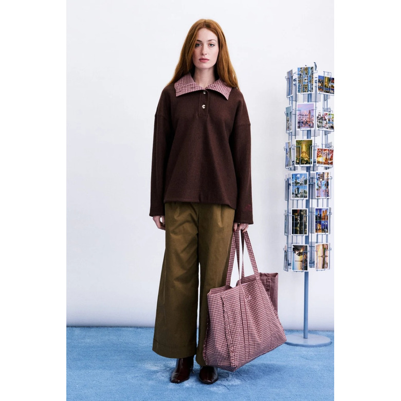 Frnch sweater brun 2