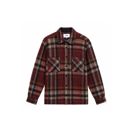 Wax London shirt bordeaux