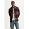 Wax London shirt bordeaux 2