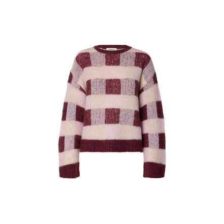 Selected Femme sweater bordeaux