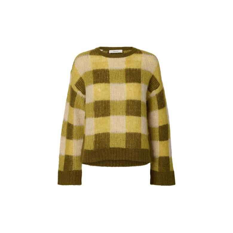 Selected Femme sweater green 1