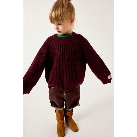American Vintage pullover bordeaux