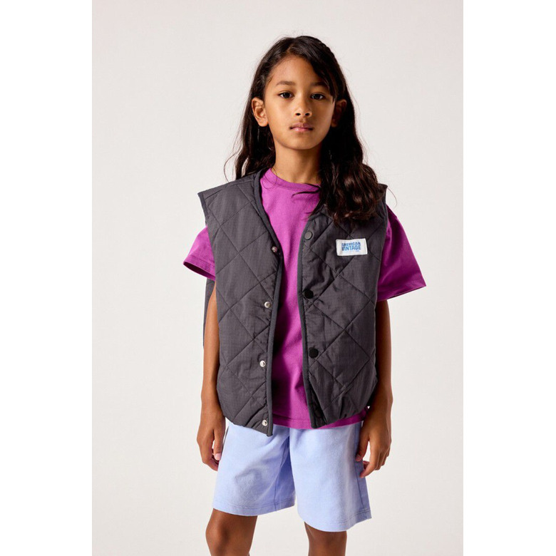 American Vintage vest grey 2