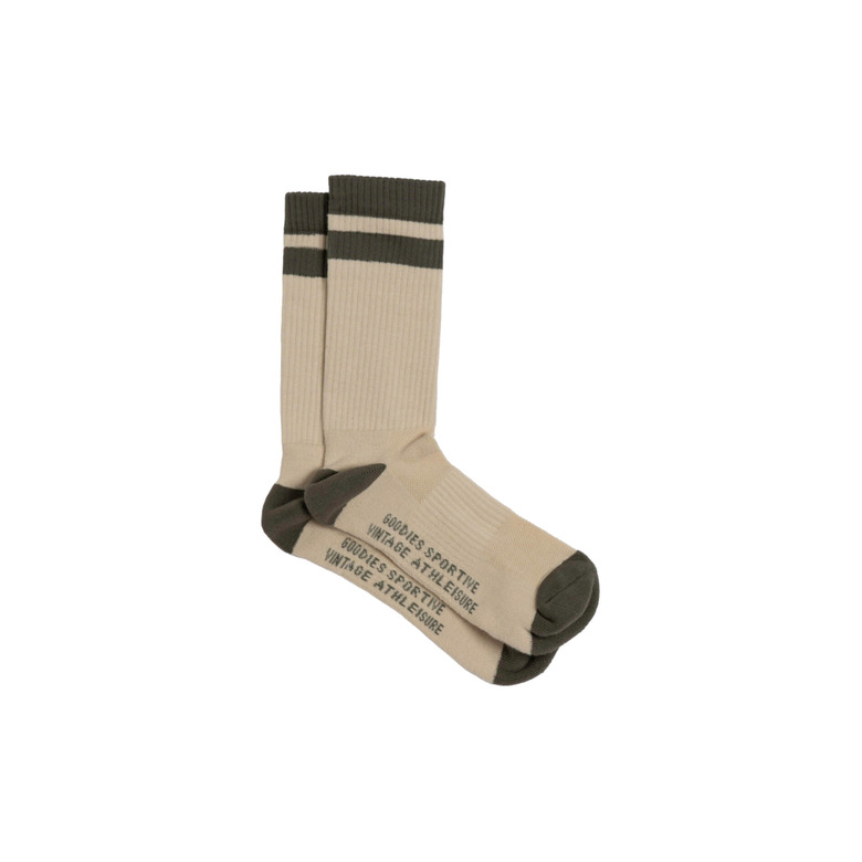 Goodies Sportive socks lightbrown 1