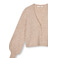 Sibin Linnebjerg cardigan lightbrown 2