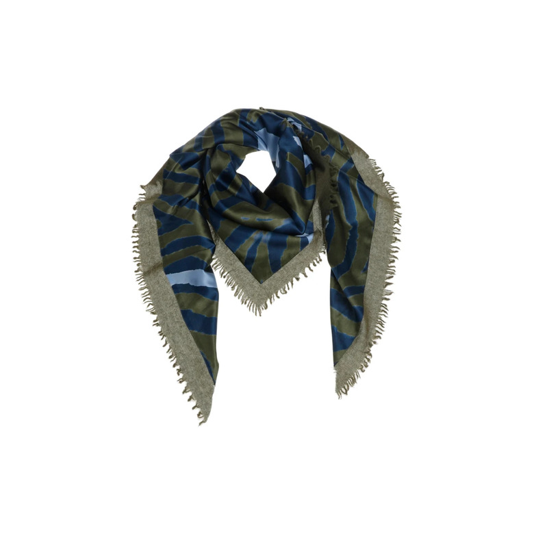 Marie Mero scarf green 1