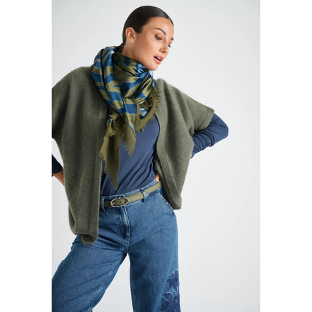 Marie Mero scarf green