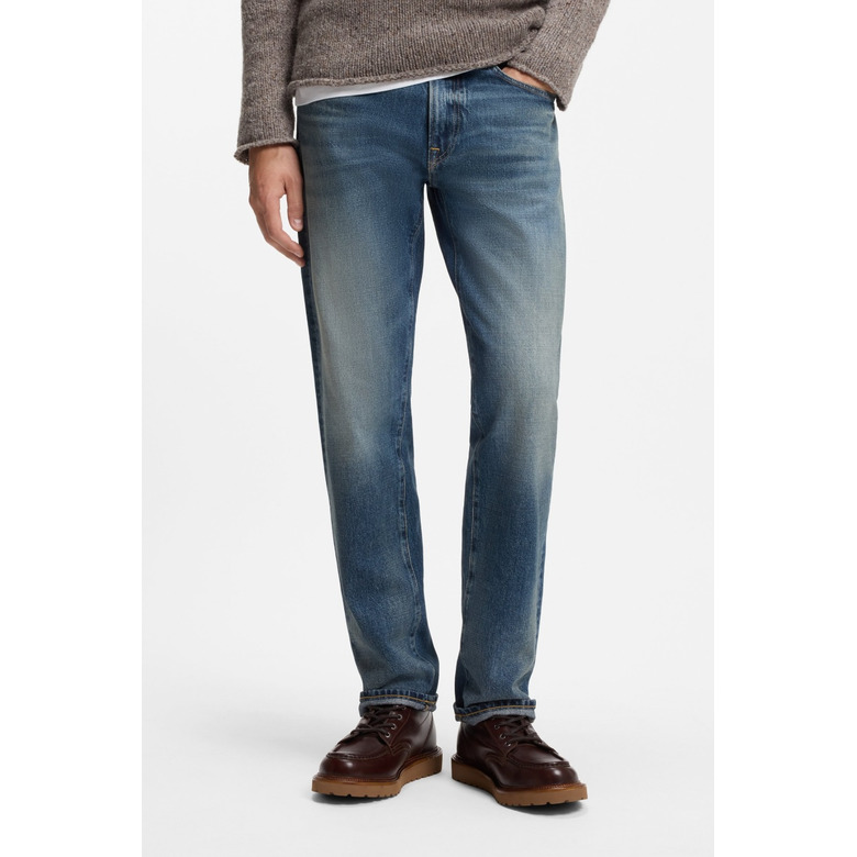 Boss trousers 34 inch blue 2