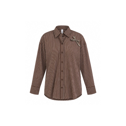 Dame Blanche blouse brown