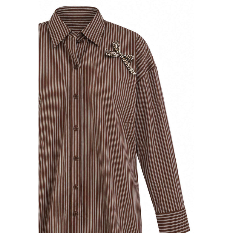 Dame Blanche blouse brown 2
