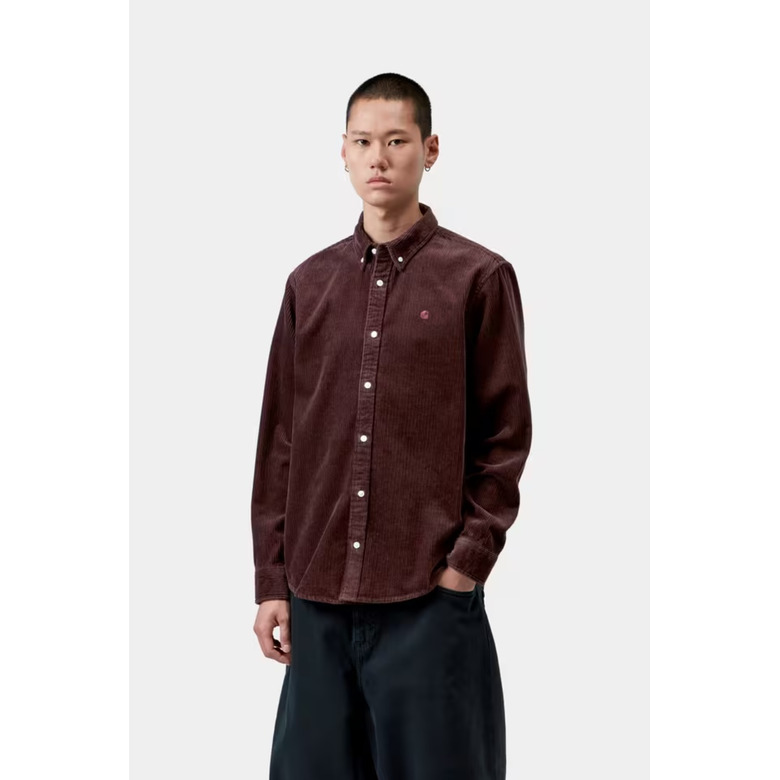 Carhartt Wip shirt bordeaux 2