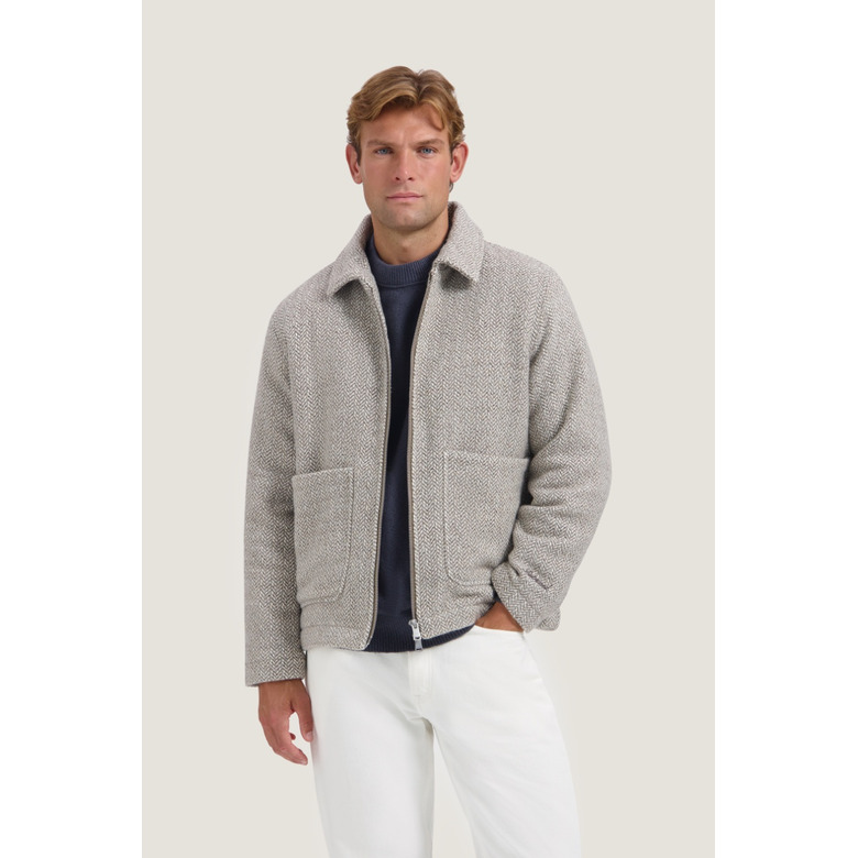 Dstrezzed vest beige 2