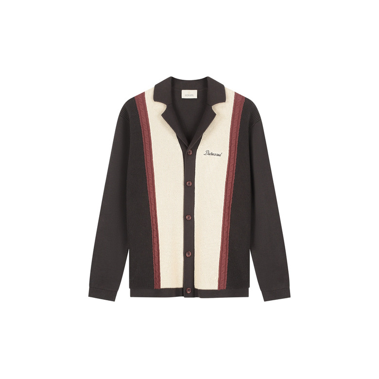 Dstrezzed cardigan bruin 1