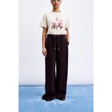 Frnch trousers bordeaux
