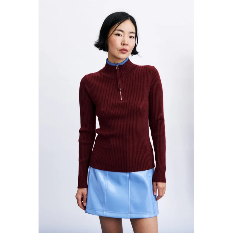 Frnch sweater bordeaux 2