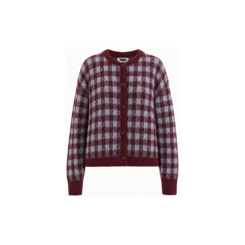 Frnch cardigan bordeaux 1