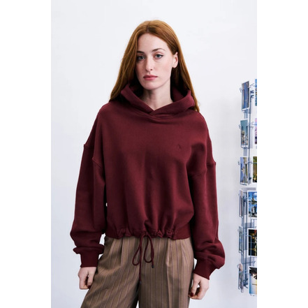 Frnch hoodie bordeaux