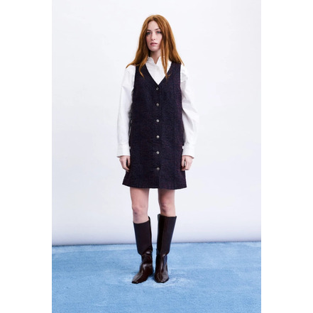 Frnch dress bordeaux
