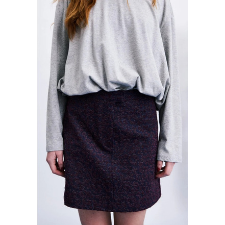 Frnch jupe bordeaux